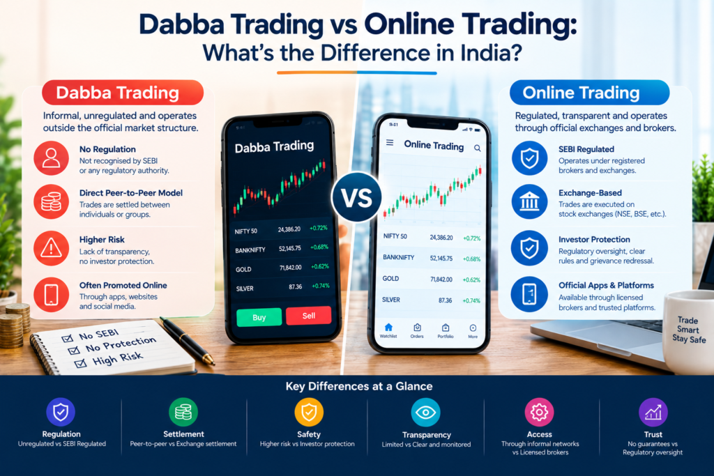 Dabba Trading vs Online Trading in India